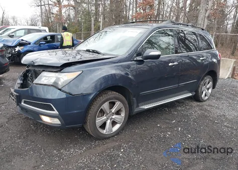 2010 Acura Mdx Technology Package из США, поврежденный, VIN 2HNYD2H61AH514619